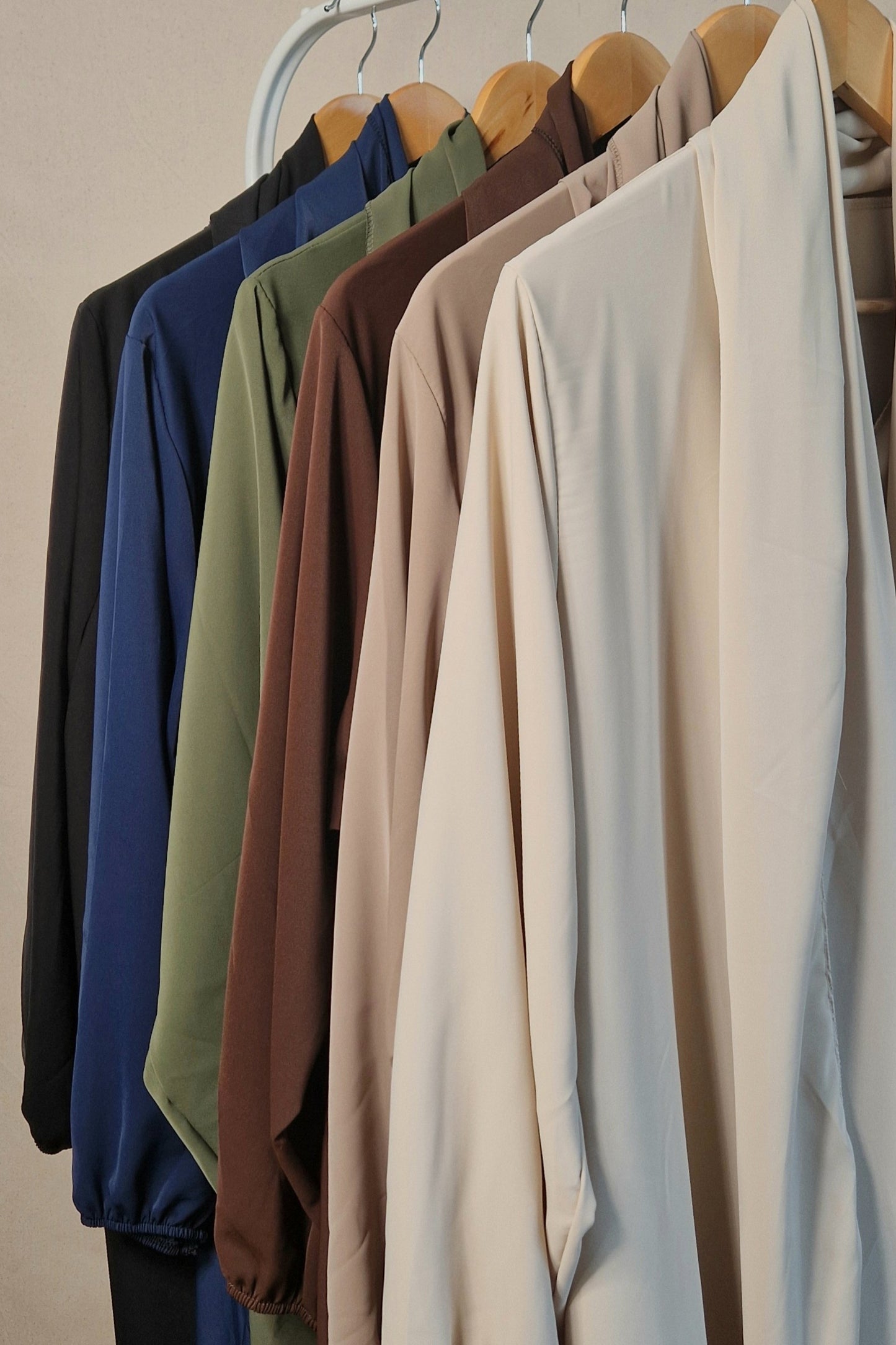Abaya mit Integriertem Kopftuch