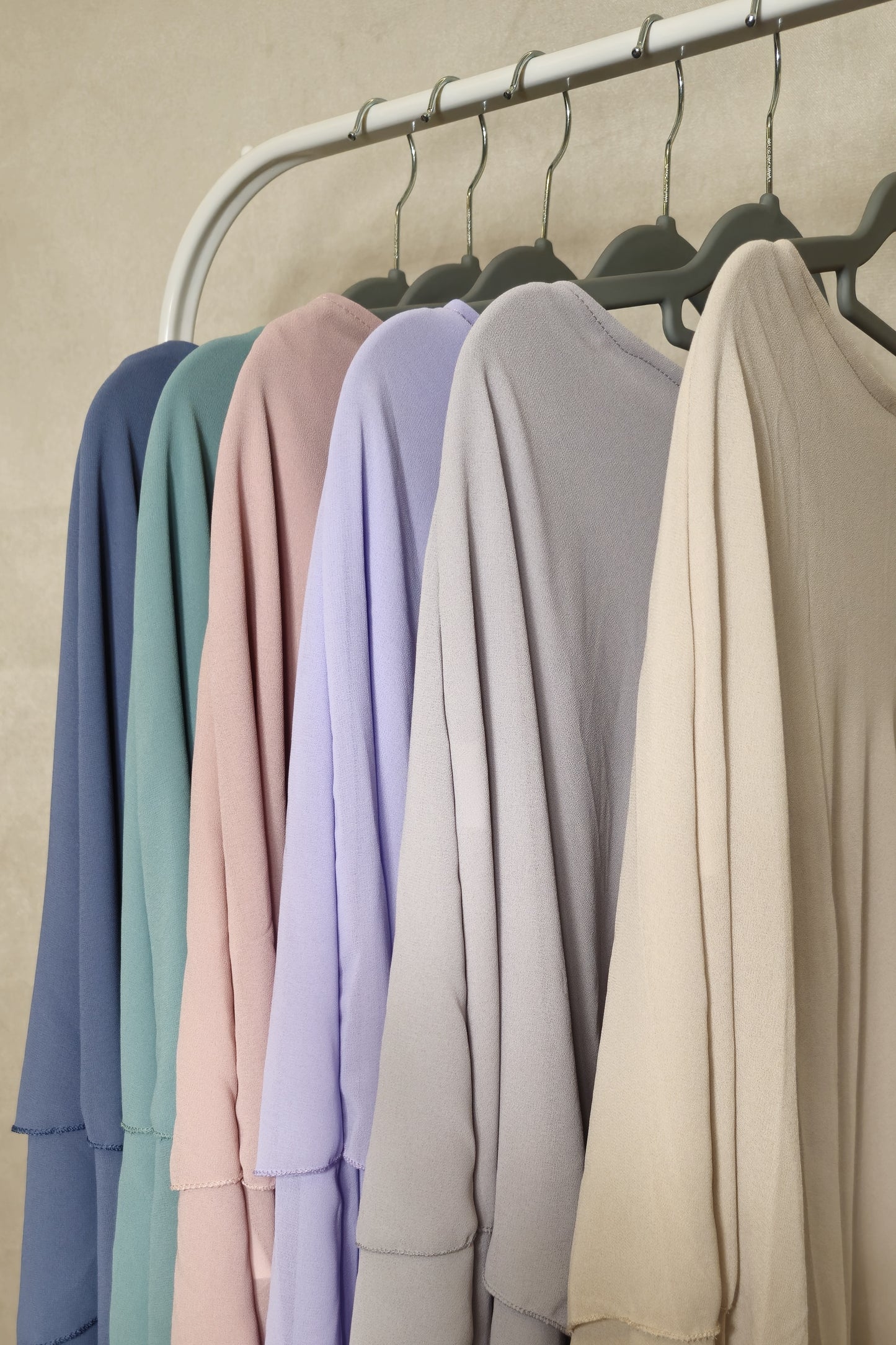 Khimar Chiffon 3-Lagig extra long